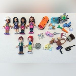 LEGO Friends People and Accessory lot
